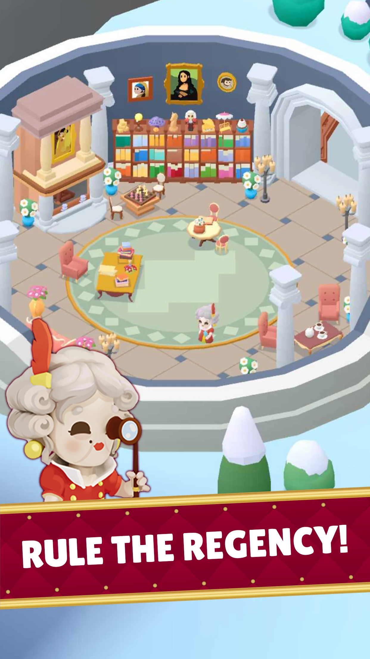 Idle Royal Stories Tycoon Game screenshot
