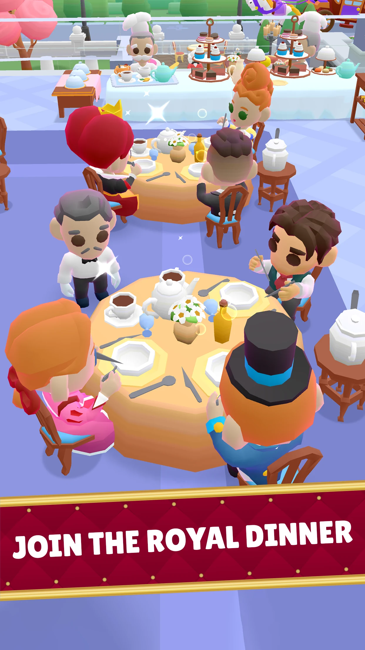 Idle Royal Stories Tycoon Game screenshot